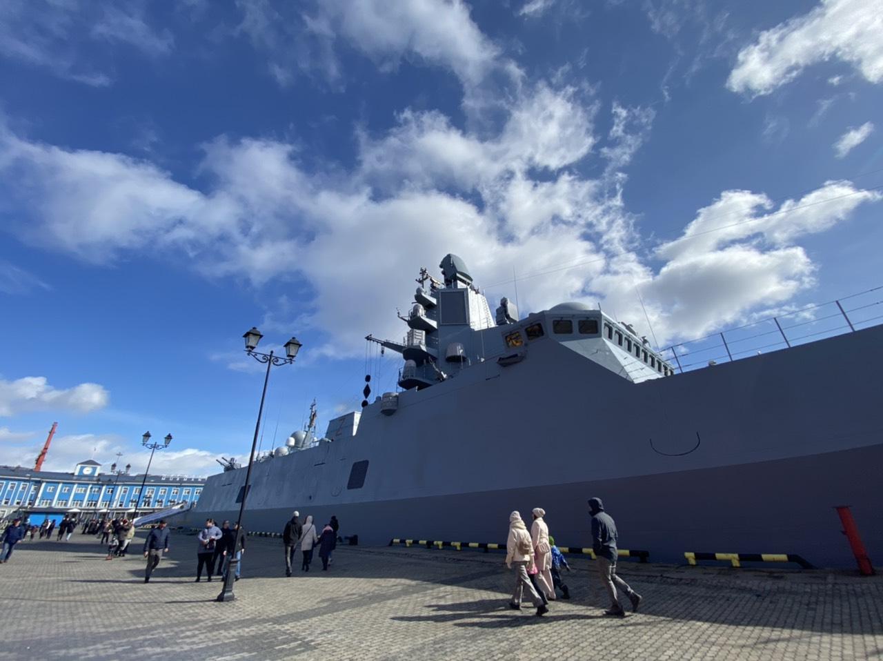 В Мурманске на боевых кораблях, открытых для посещения, побывали больше 5 тысяч человек